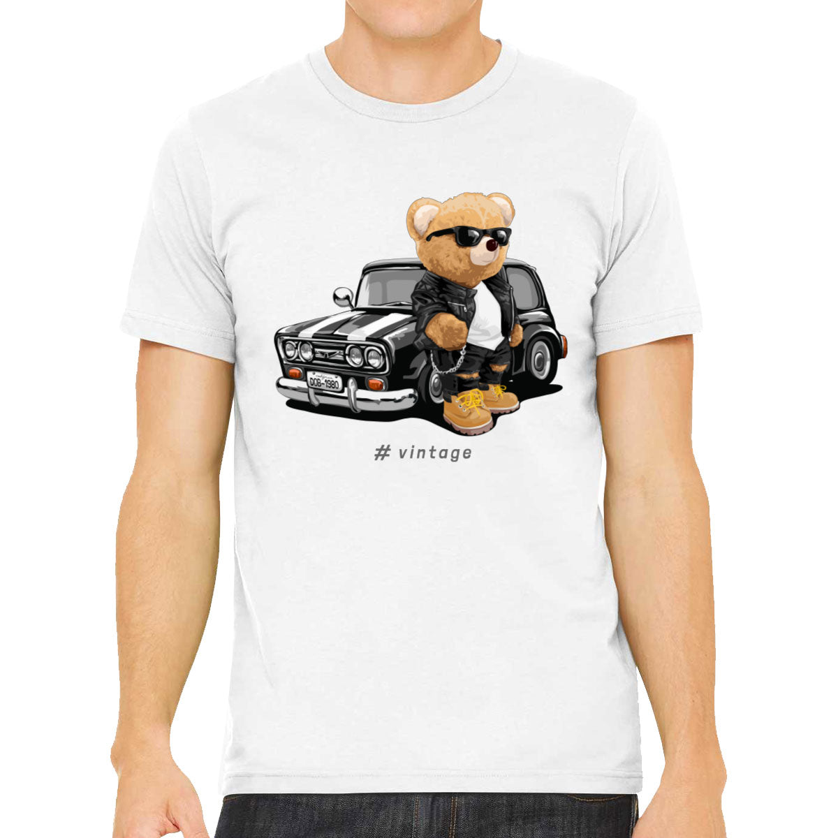 Teddy Bear Vintage Men's T-shirt