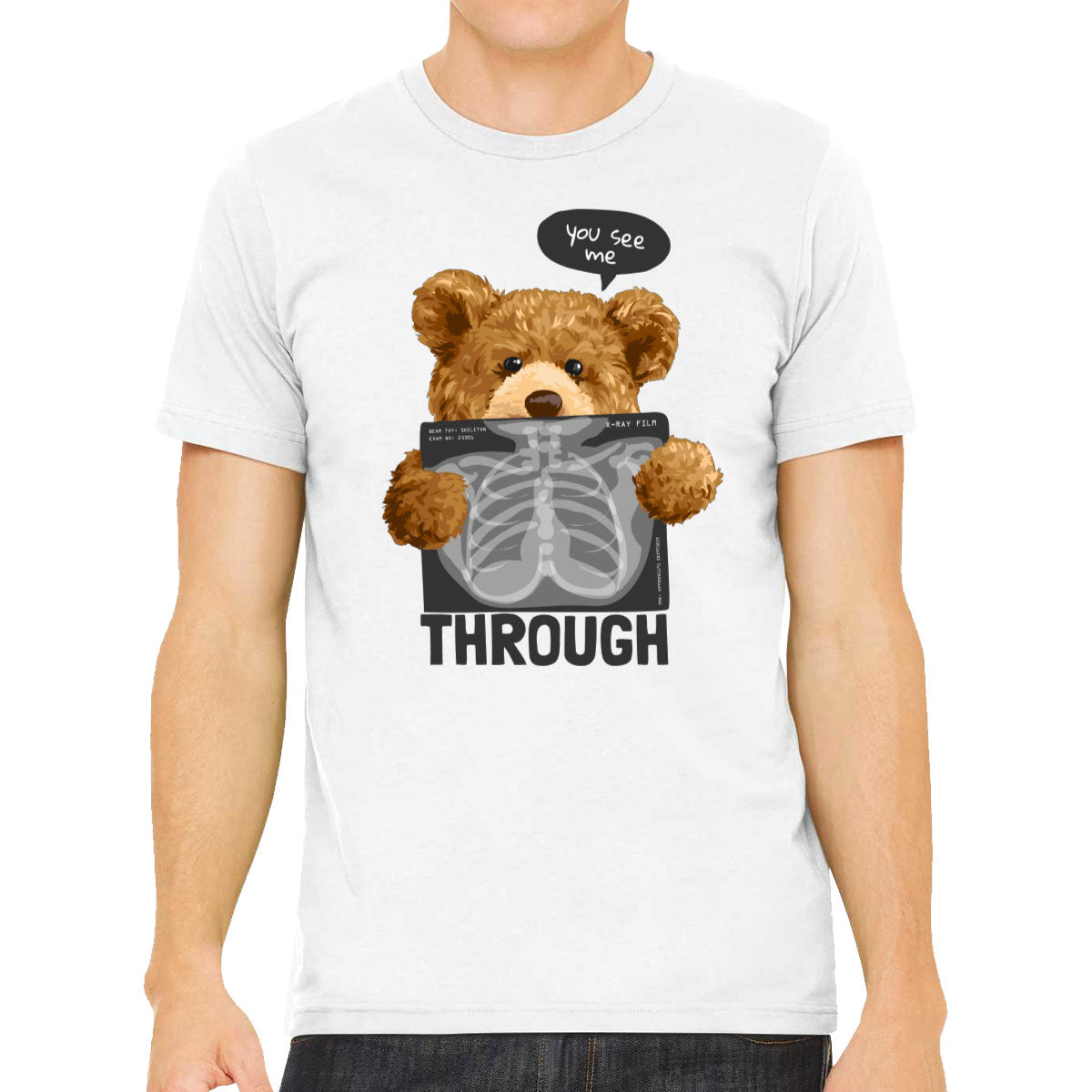 Teddy Bear XRay Men's T-shirt