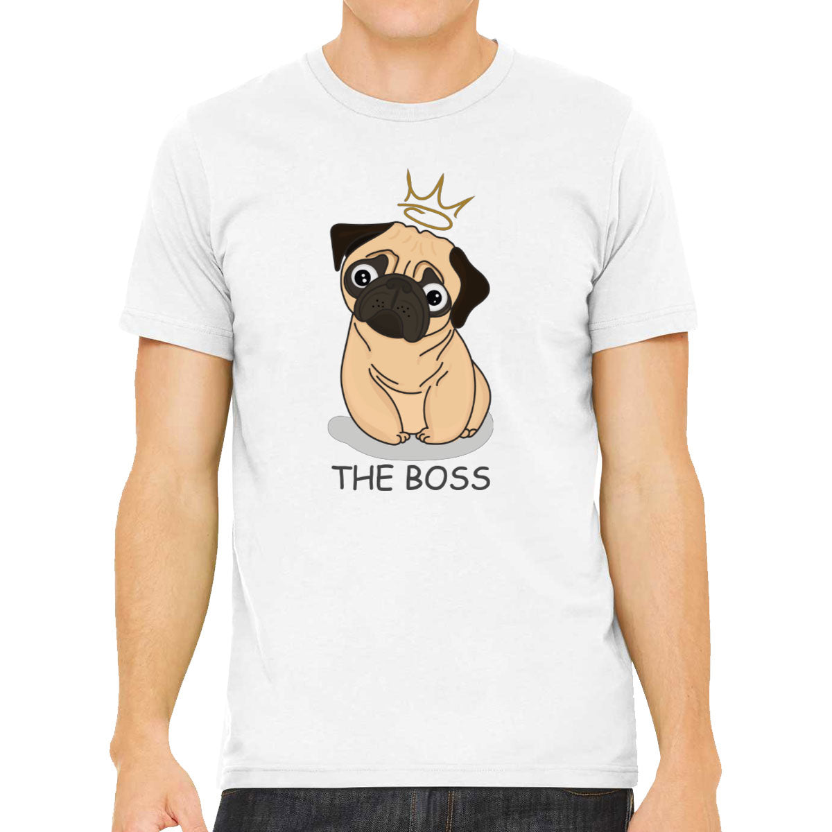 The Boss Pug Men's T-shirt