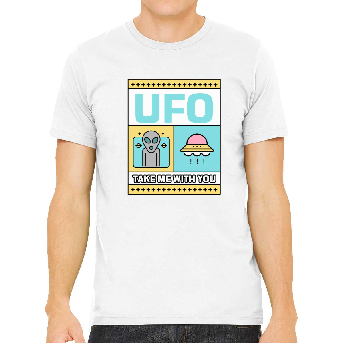 UFO Take Me With You Men's T-shirt