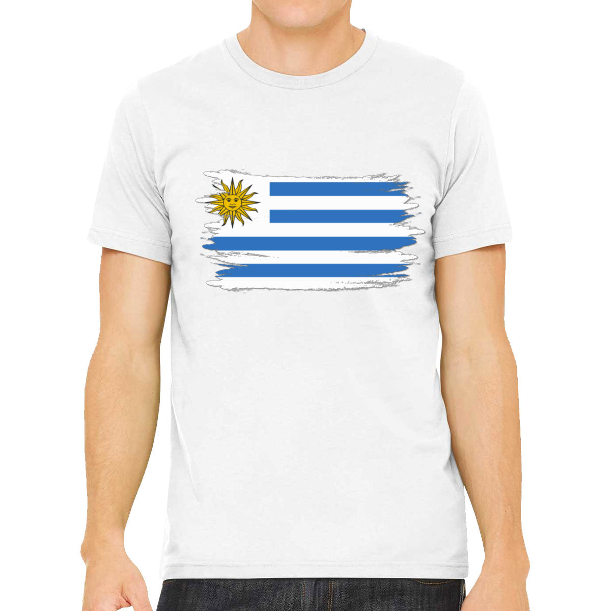 Uruguay Flag Men's T-shirt