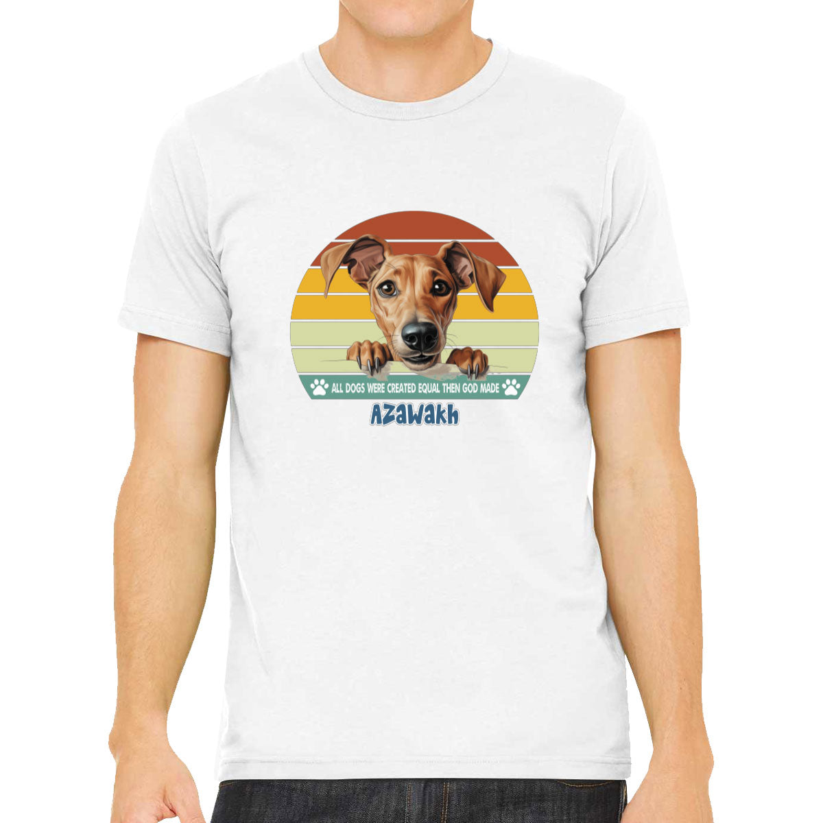 All Dogs Were Created Equal Azawakh Men's T-shirt