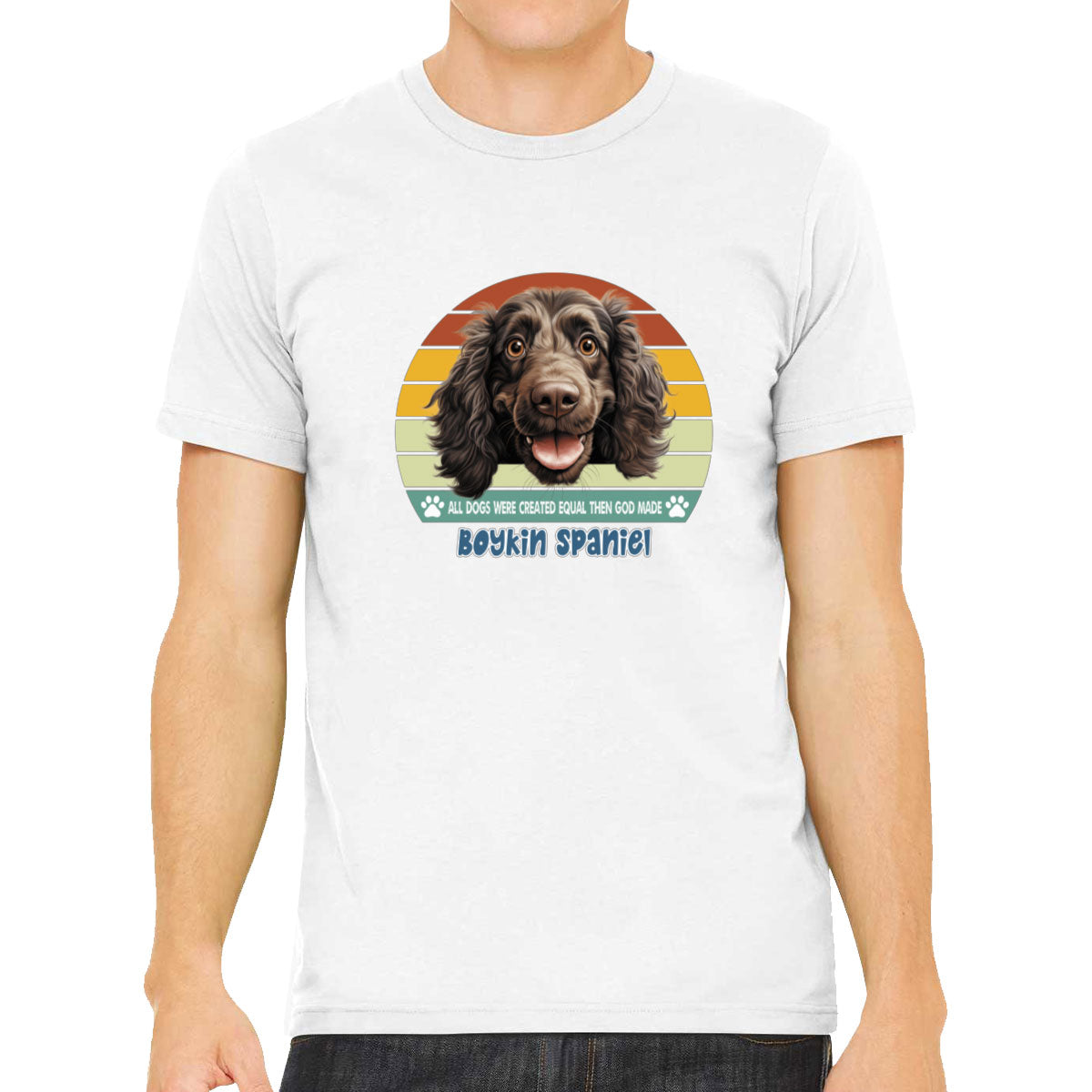 All Dogs Were Created Equal Boykin Spaniel Men's T-shirt