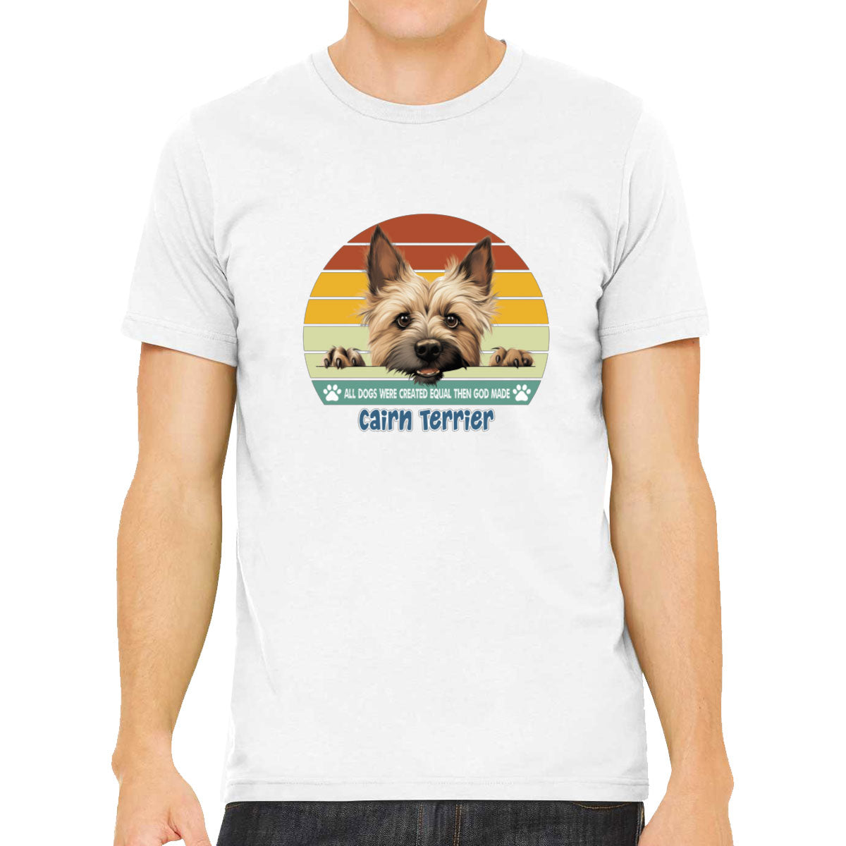 All Dogs Were Created Equal Cairn Terrier Men's T-shirt