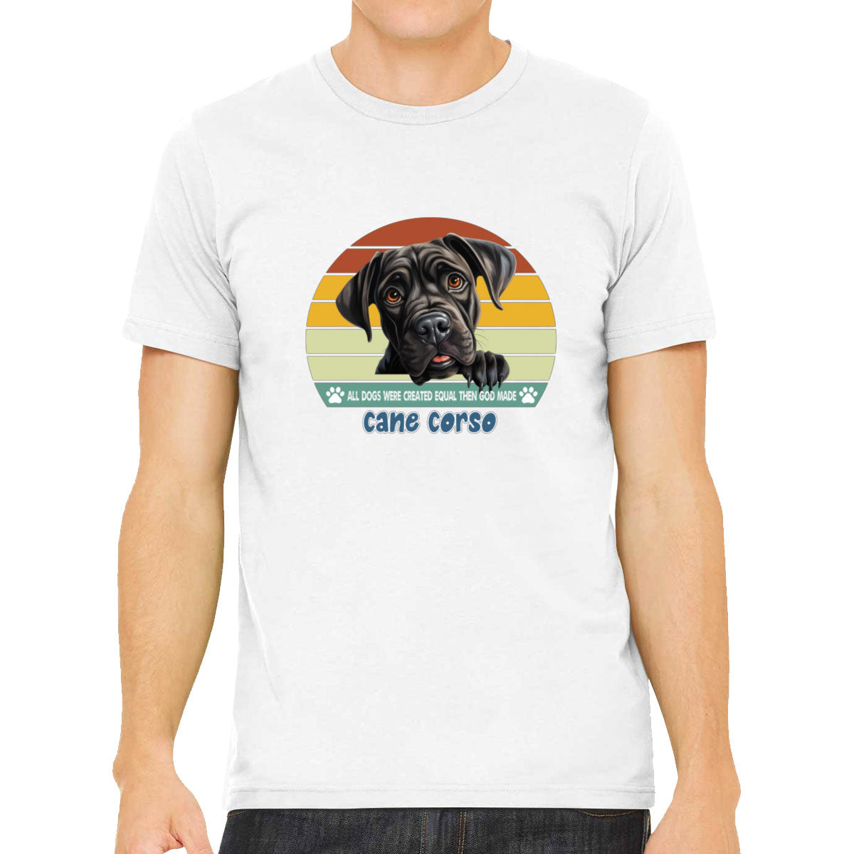 All Dogs Were Created Equal Cane Corso Men's T-shirt