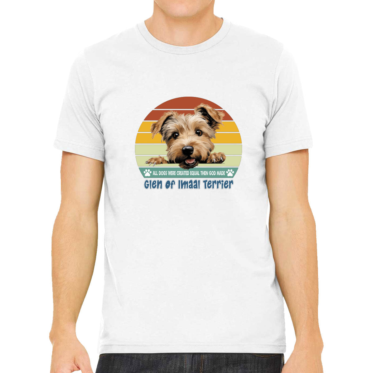 All Dogs Were Created Equal Glen of Imaal Terrier Men's T-shirt