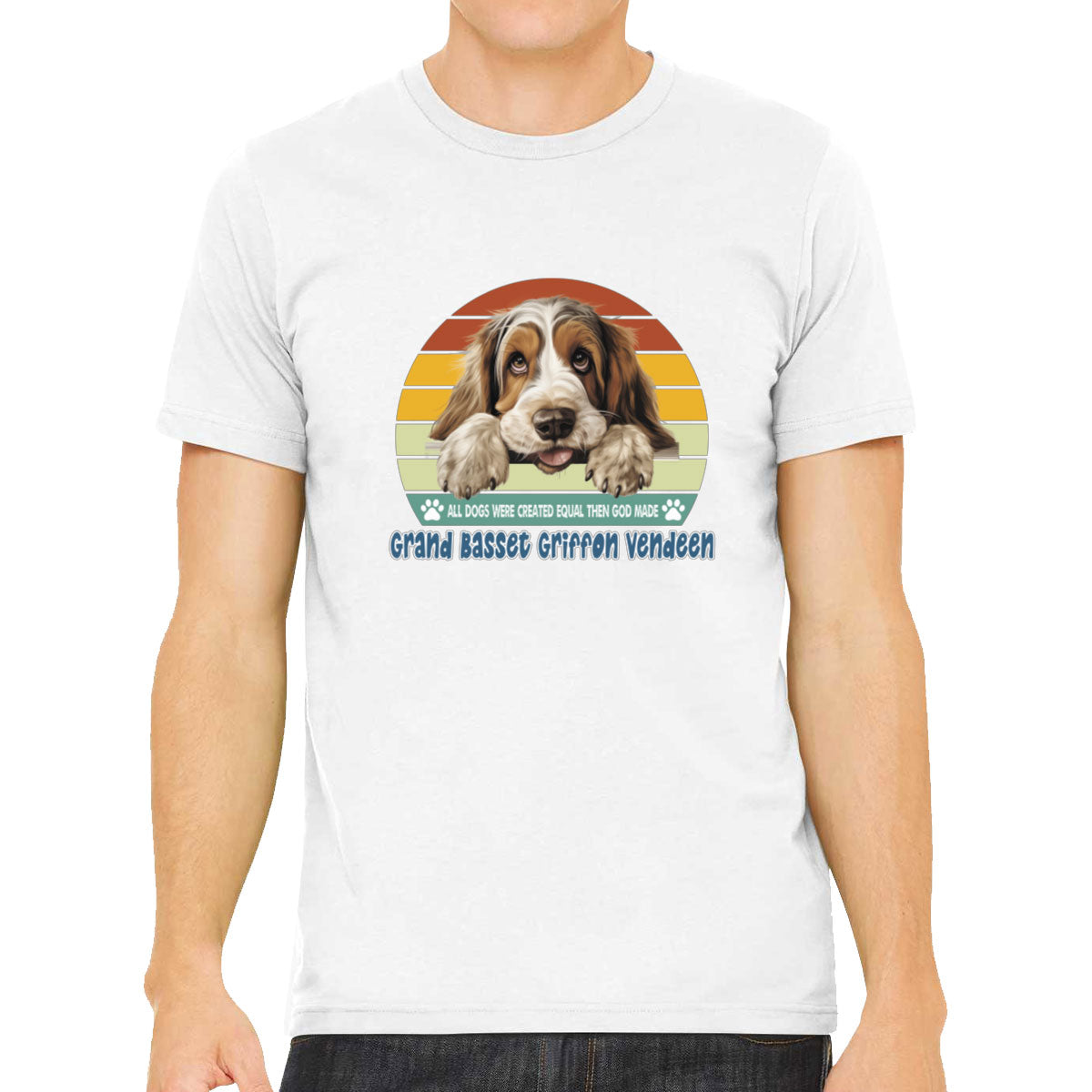 All Dogs Were Created Equal Grand Basset Griffon Vendeen Men's T-shirt