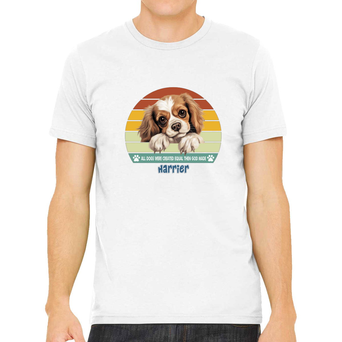 All Dogs Were Created Equal Harrier Men's T-shirt