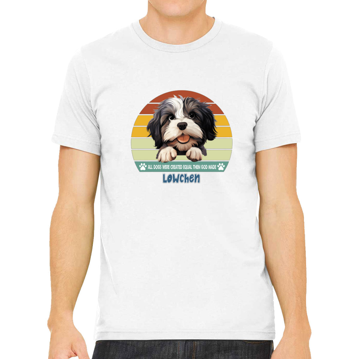 All Dogs Were Created Equal Lowchen Men's T-shirt