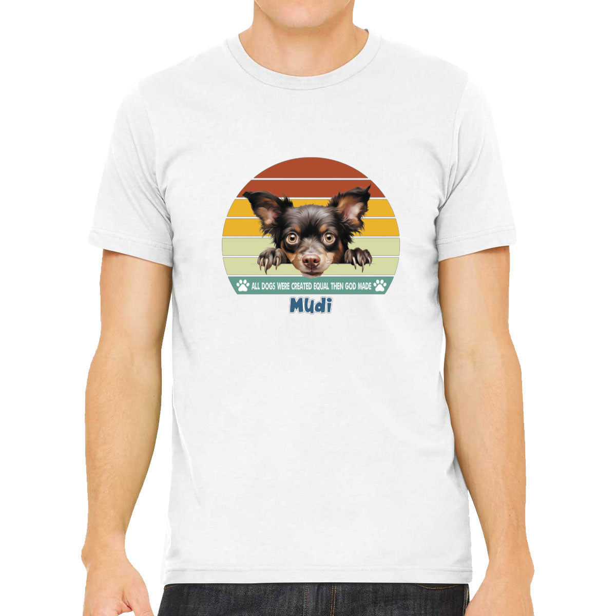 All Dogs Were Created Equal Mudi Men's T-shirt