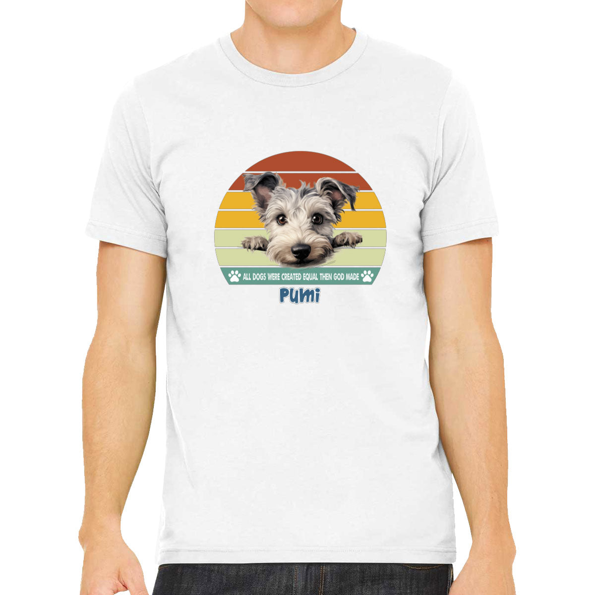 All Dogs Were Created Equal Pumi Men's T-shirt