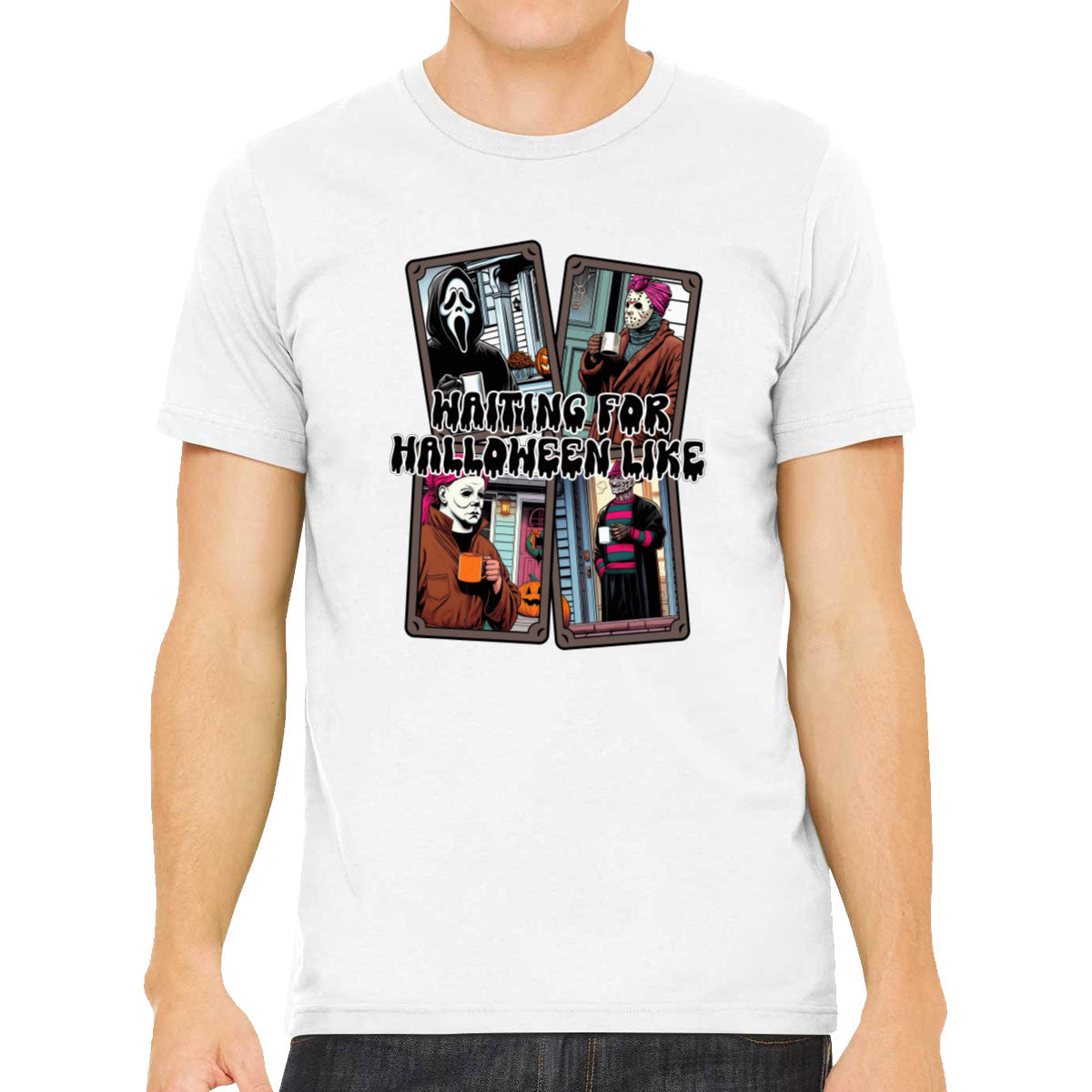 Waiting For Halloween Like Men's T-shirt