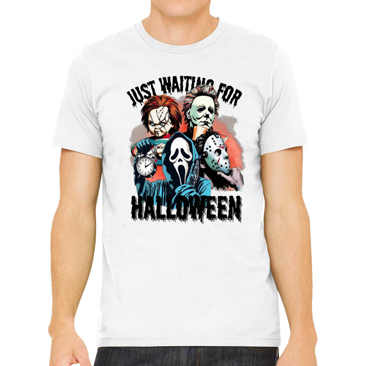 Just Waiting For Halloween Men's T-shirt
