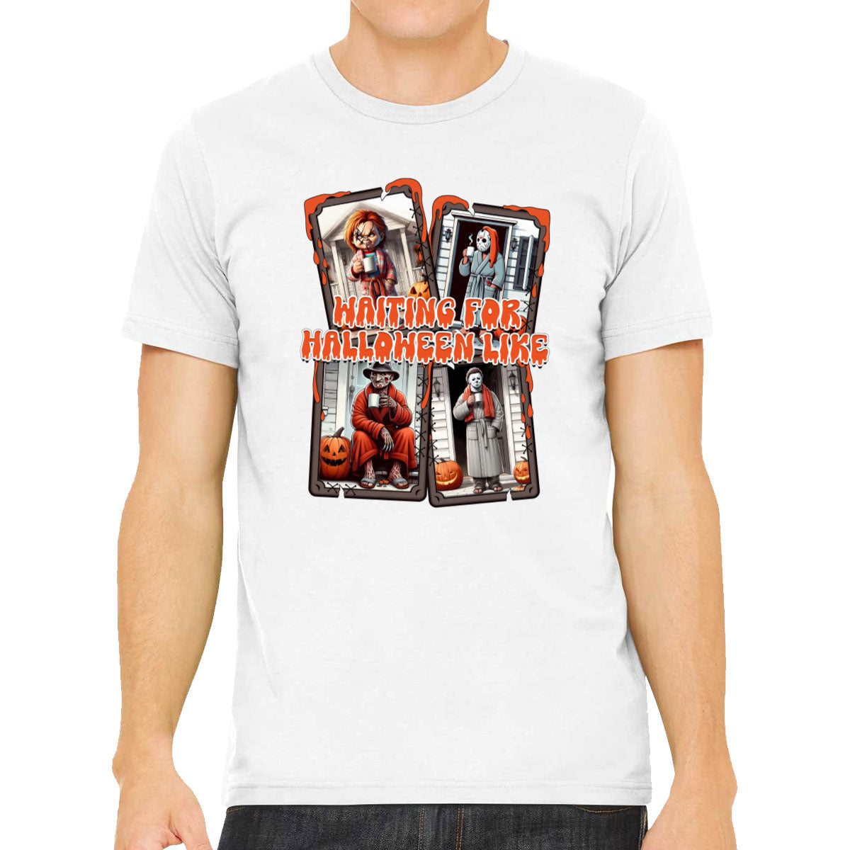Waiting For Halloween Like Men's T-shirt