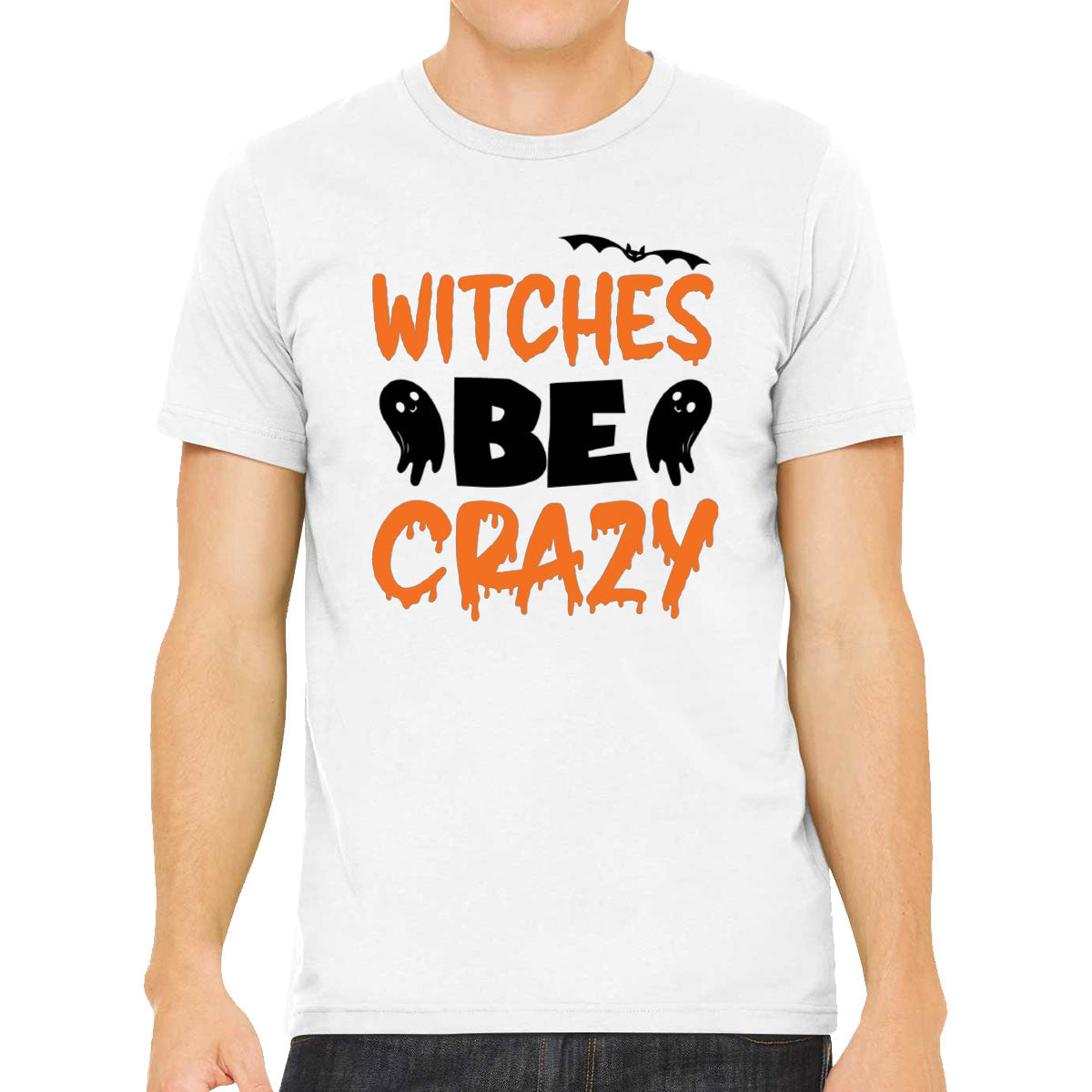 Witches Be Crazy Halloween Men's T-shirt