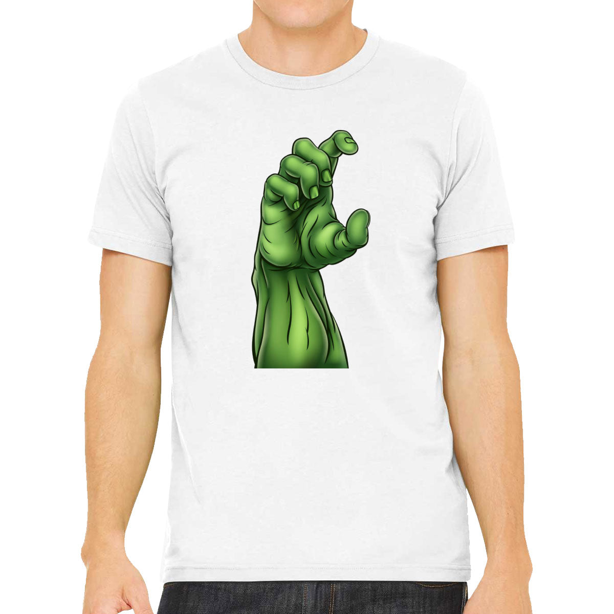 Zombie Monster Hand Halloween Men's T-shirt