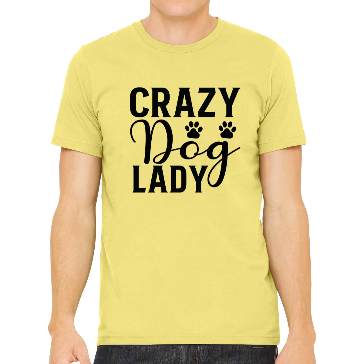 Crazy Dog Lady Men's T-shirt