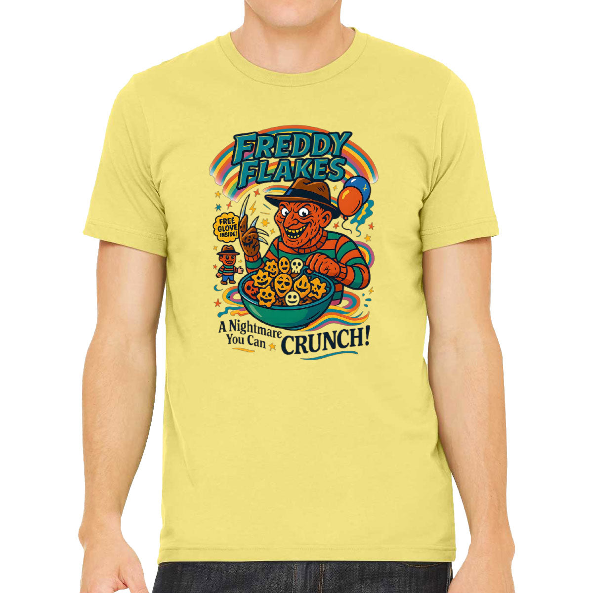 Freddy Flakes Halloween Men's T-shirt