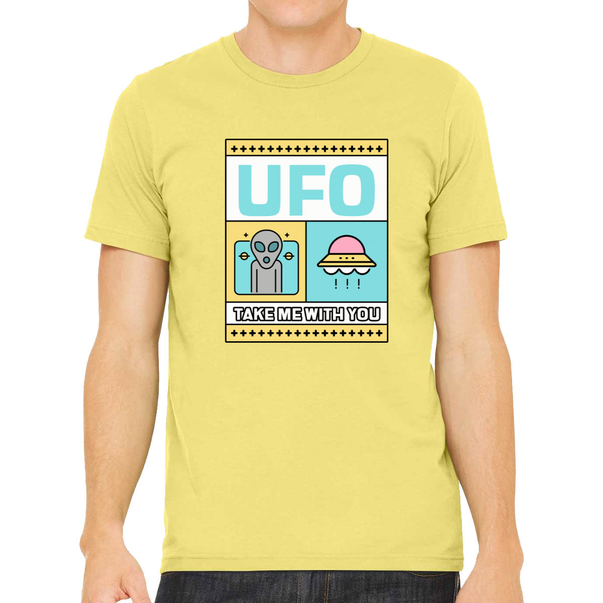 UFO Take Me With You Men's T-shirt