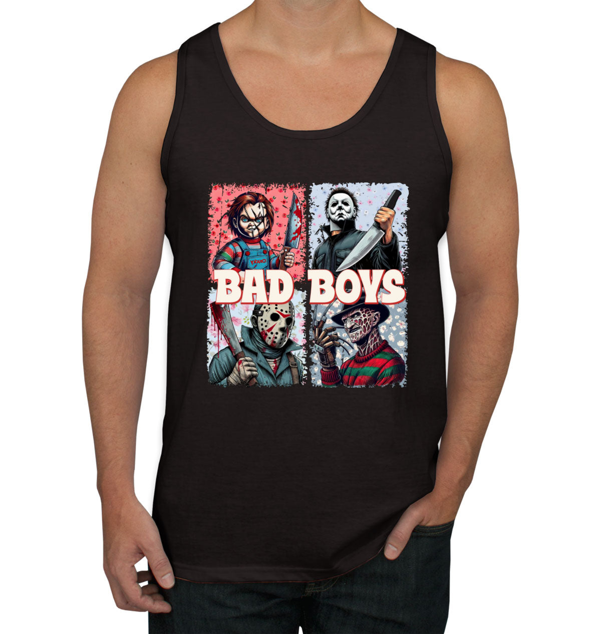 Bad Boys Halloween Men's Tank Top