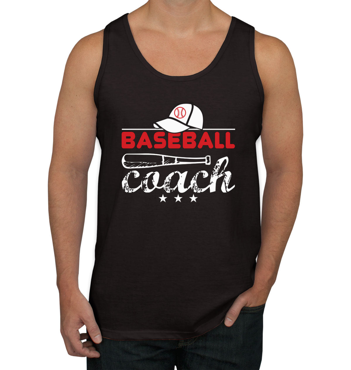 Baseball Coach Men's Tank Top