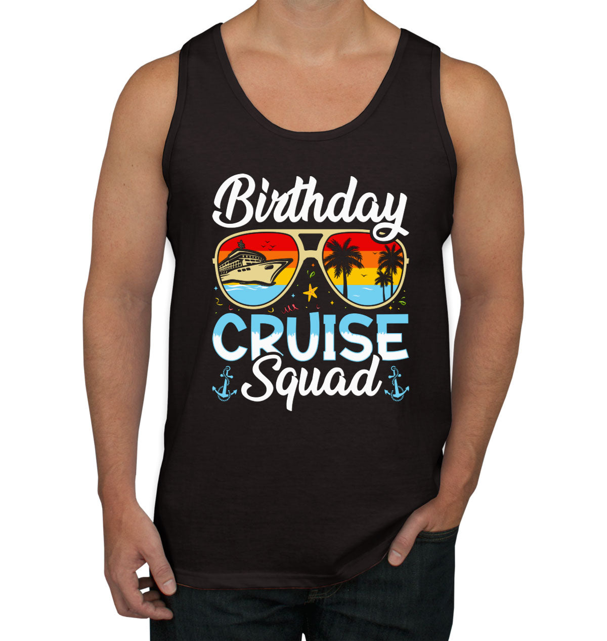 Birthday Cruise Squad Men's Tank Top