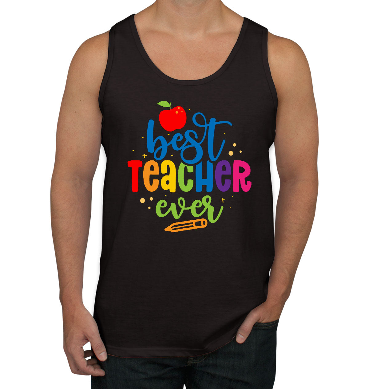 Best Teacher Ever Men's Tank Top