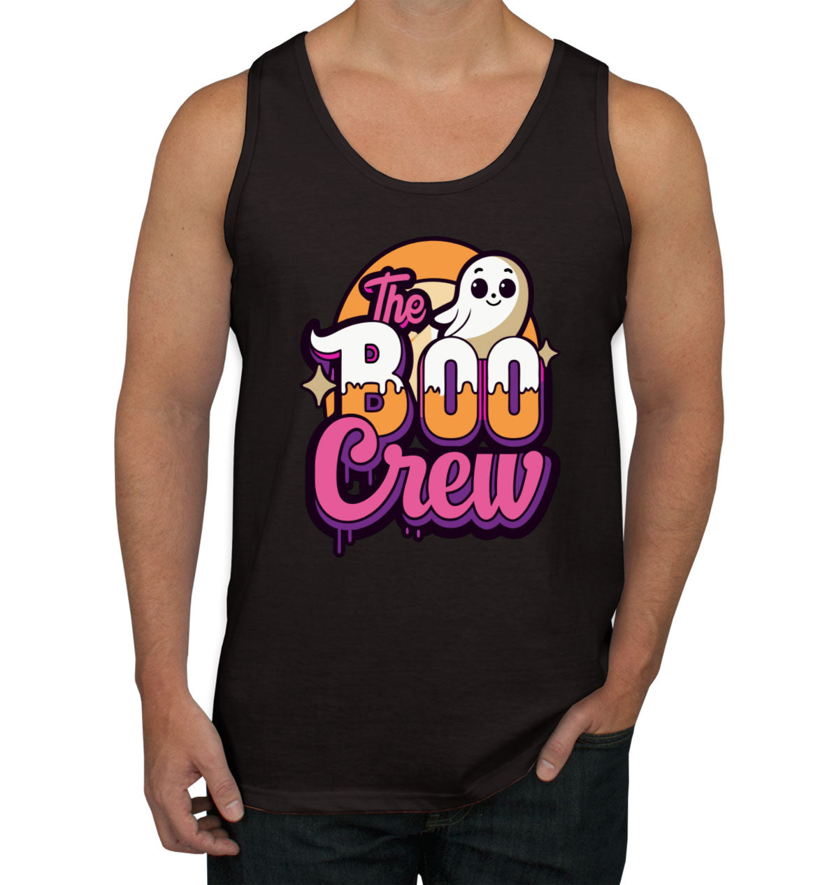 Boo Crew Halloween Men's Tank Top