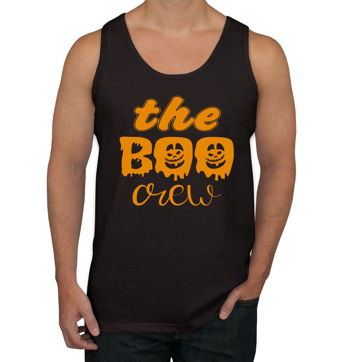 The Boo Crew Halloween Men's Tank Top