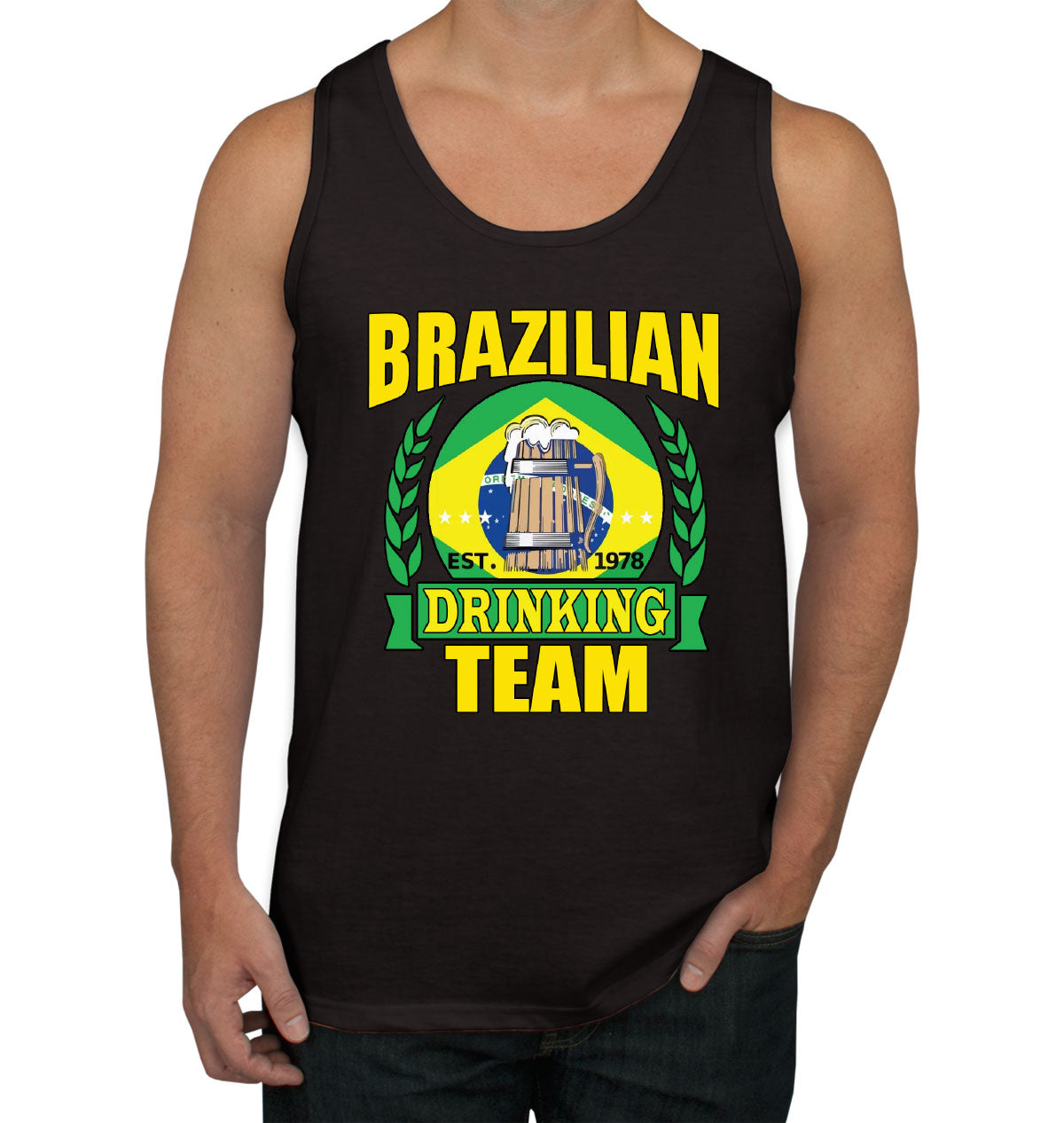 Brazilian Drinking Team Men's Tank Top
