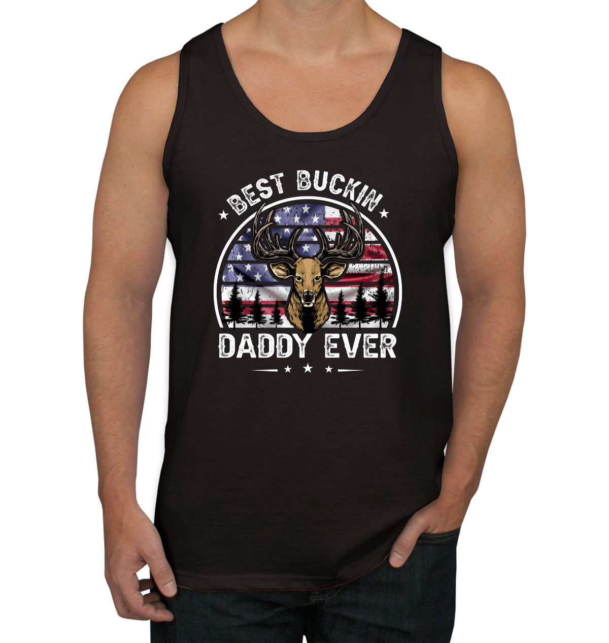 Best Buckin Daddy Ever Men's Tank Top