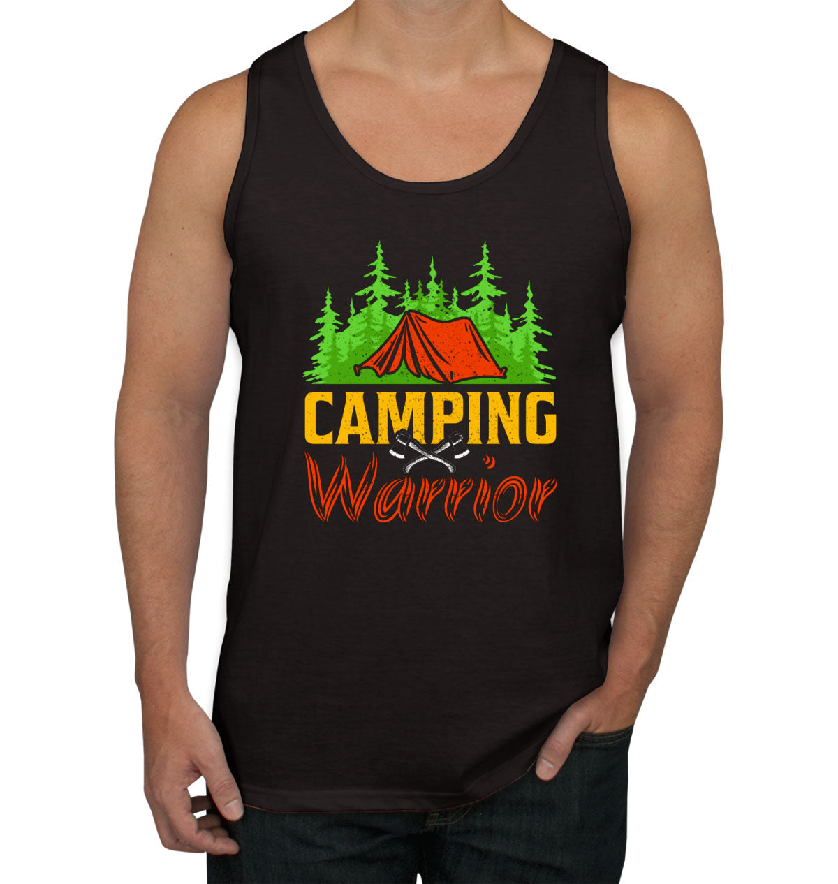 Camping Warrior Men's Tank Top