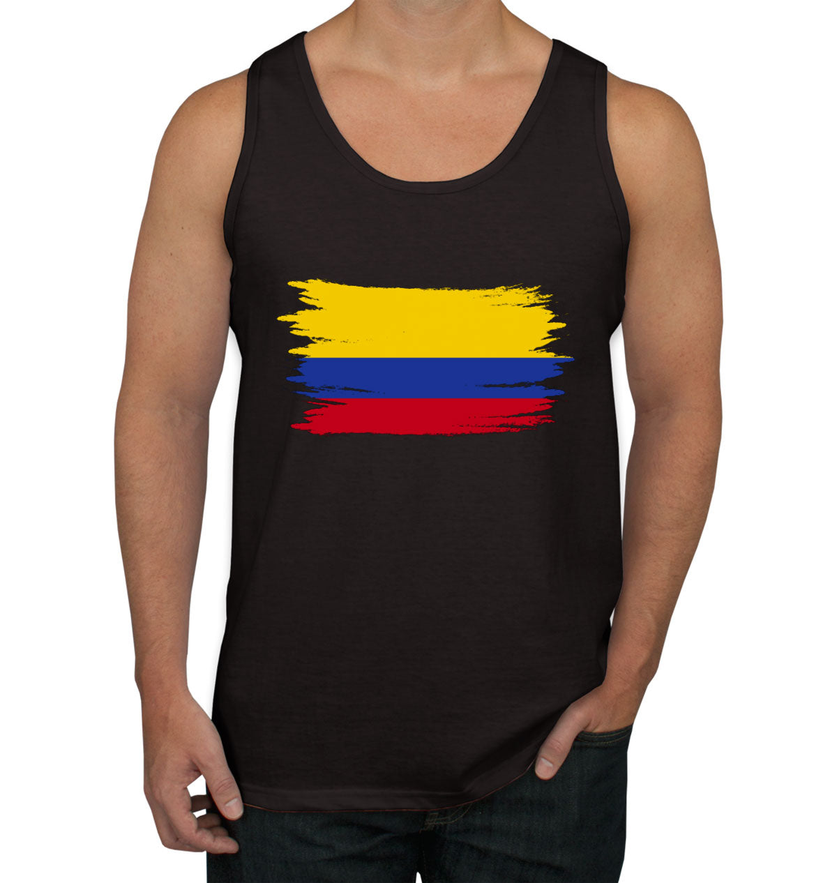 Colombia Flag Men's Tank Top