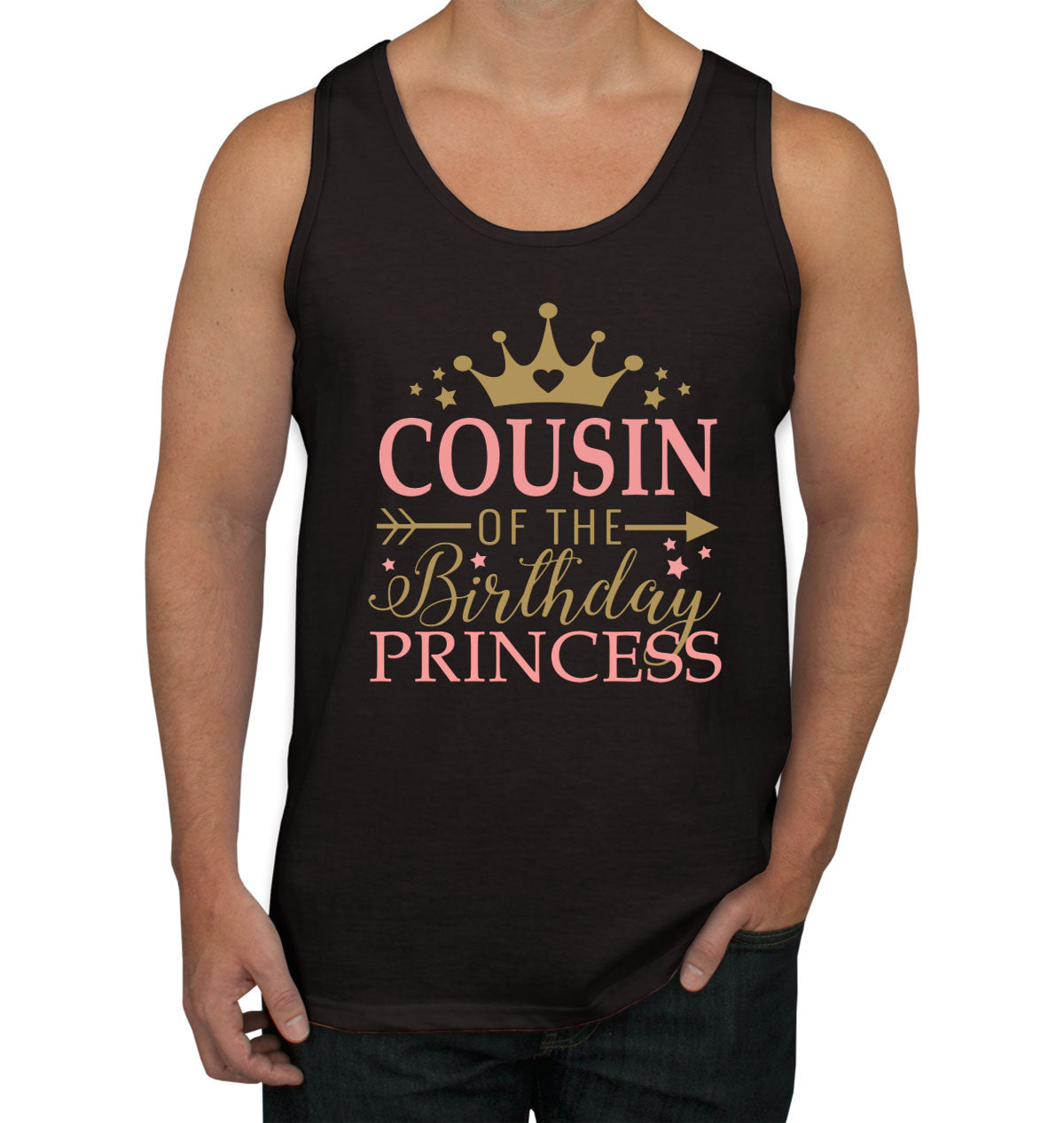 Cousin Of The Birthday Princess Men's Tank Top