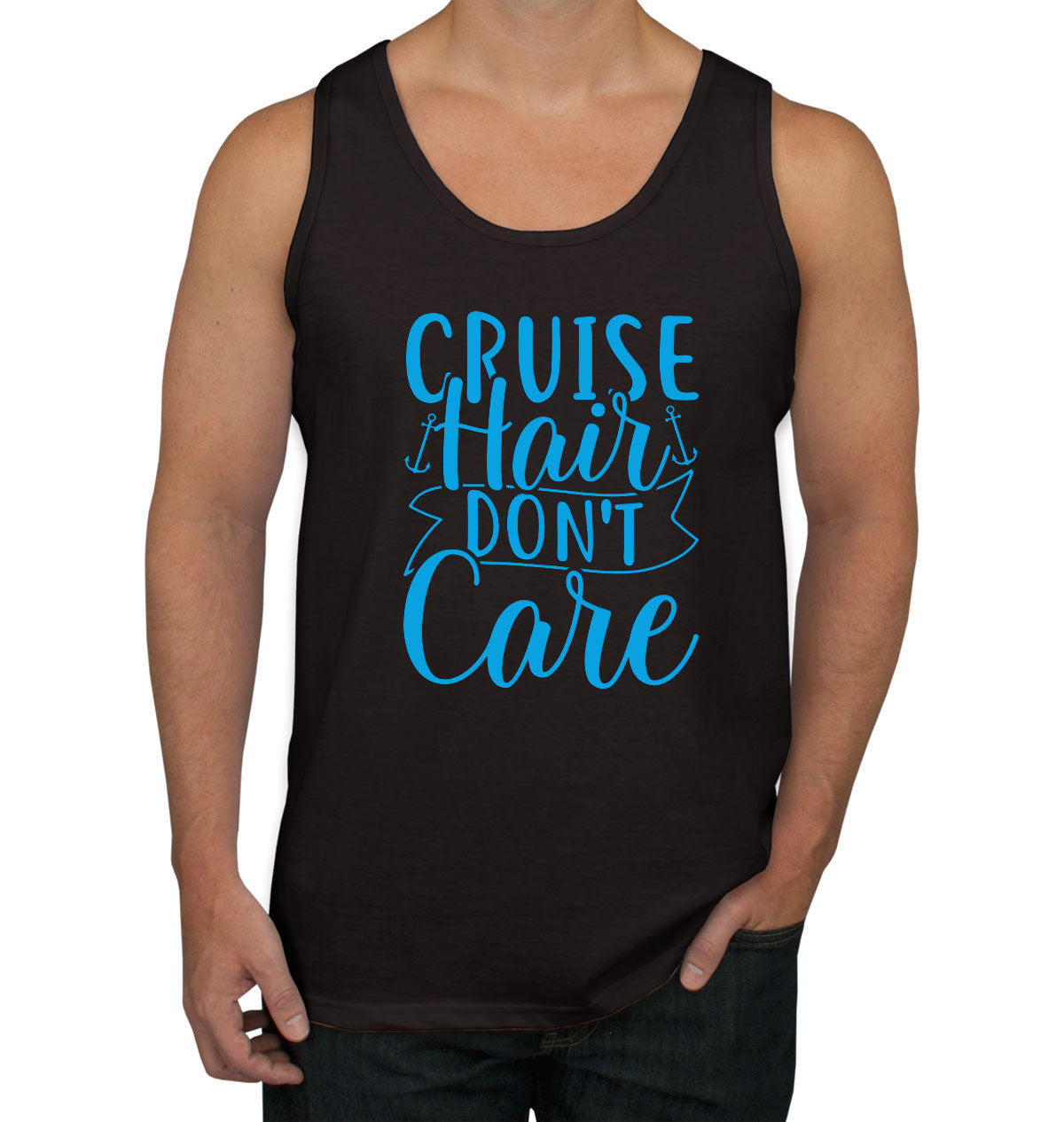 Cruise Hair Don't Care Men's Tank Top