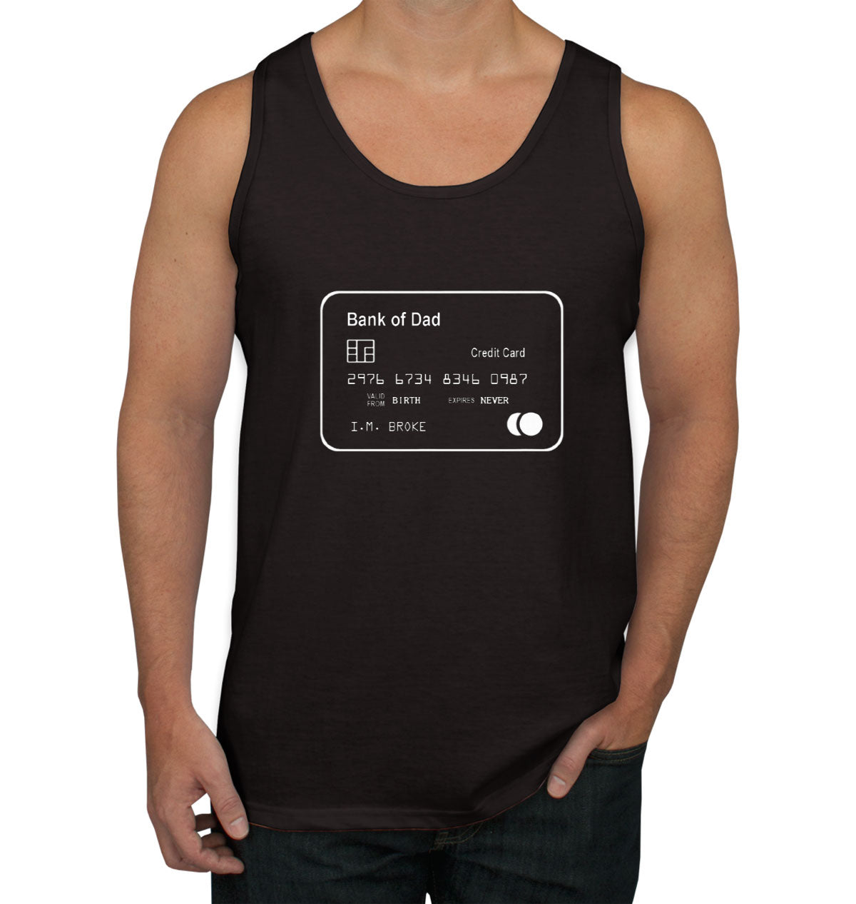 Bank Of Dad Funny Father's Day Men's Tank Top