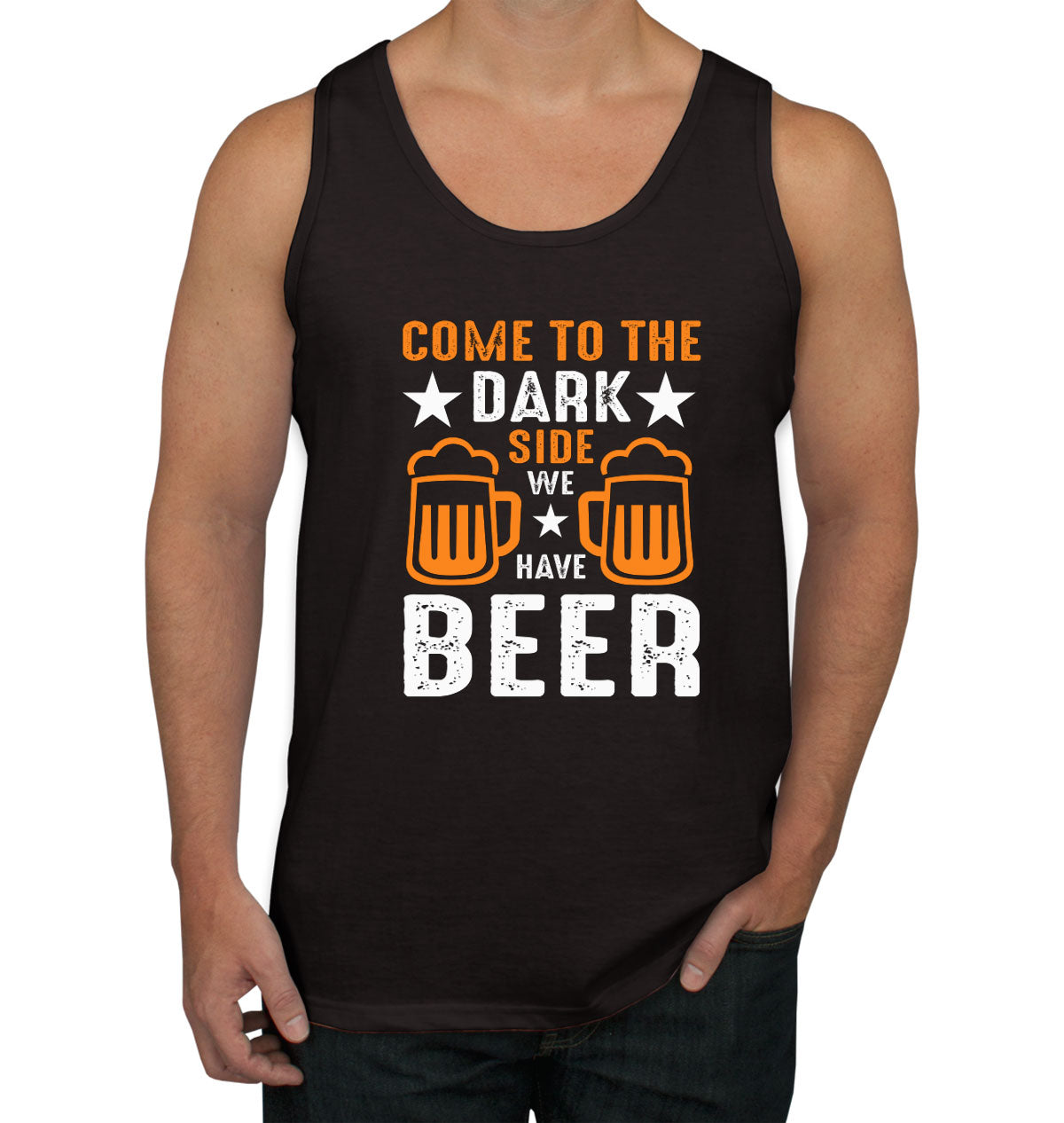 Come To The Dark Side We Have Beer Men's Tank Top