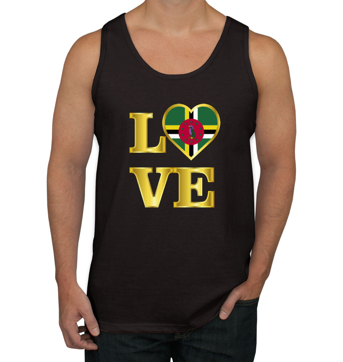 Dominica Love Men's Tank Top