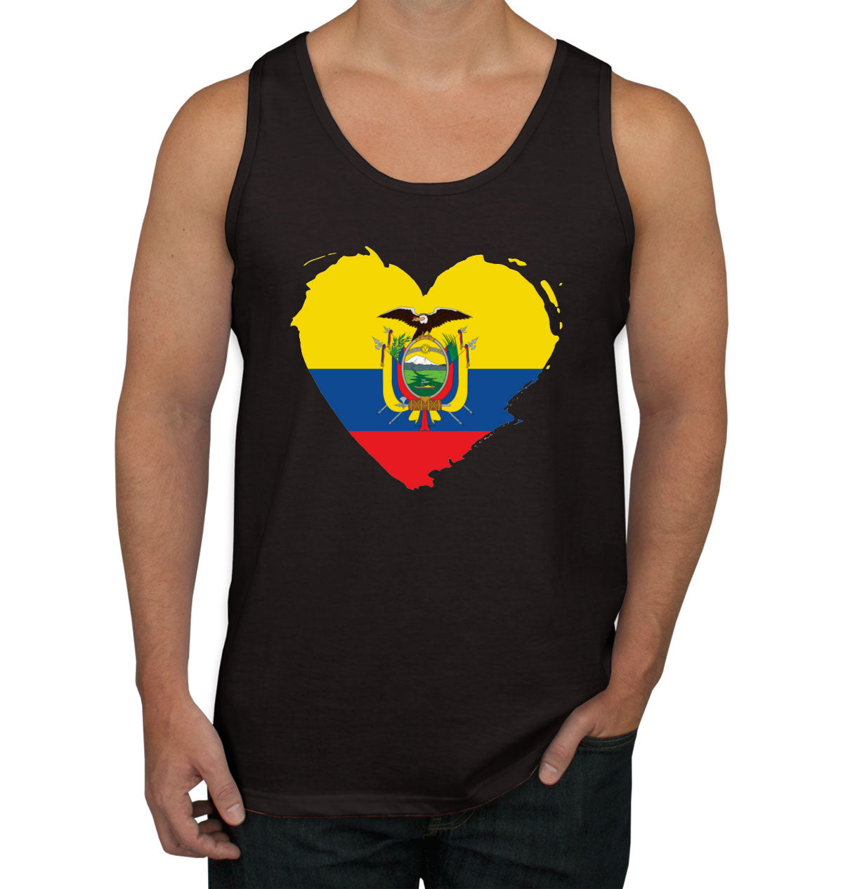 Ecuador Flag Men's Tank Top