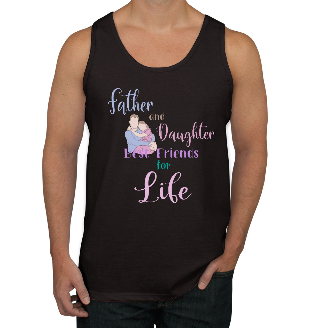 Father And Daughter Father's Day Men's Tank Top