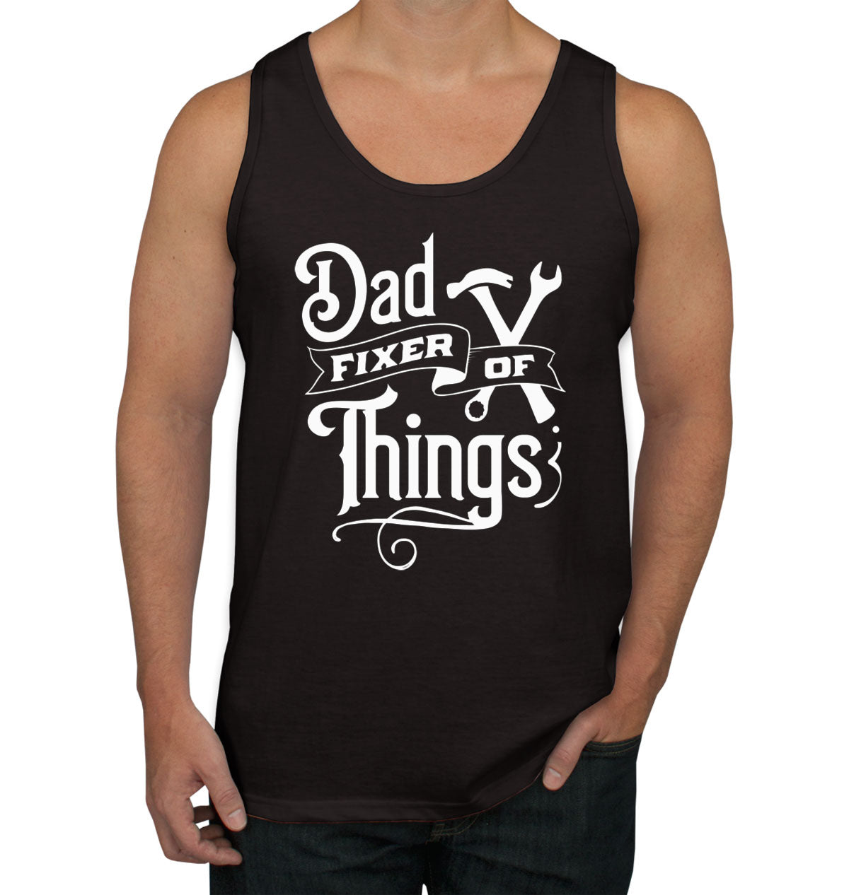 Dad Fixer Of Things Father's Day Men's Tank Top