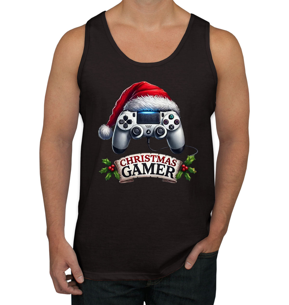 Christmas Gamer Men's Tank Top