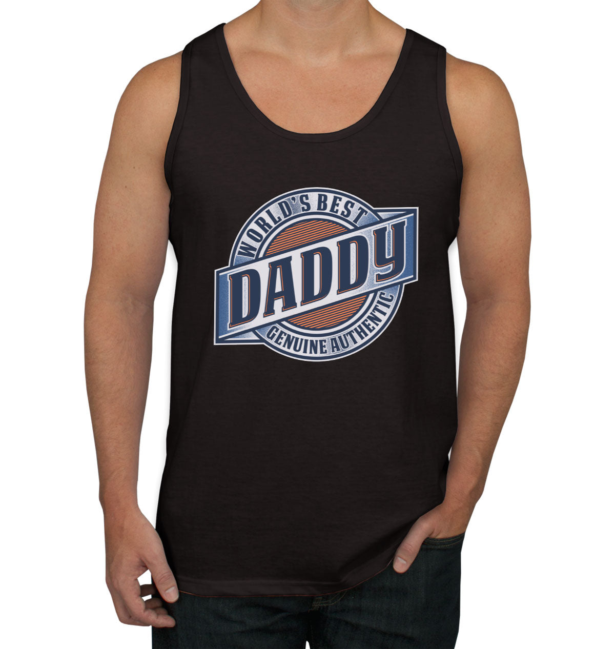 World's Best Dad Father's Day Men's Tank Top