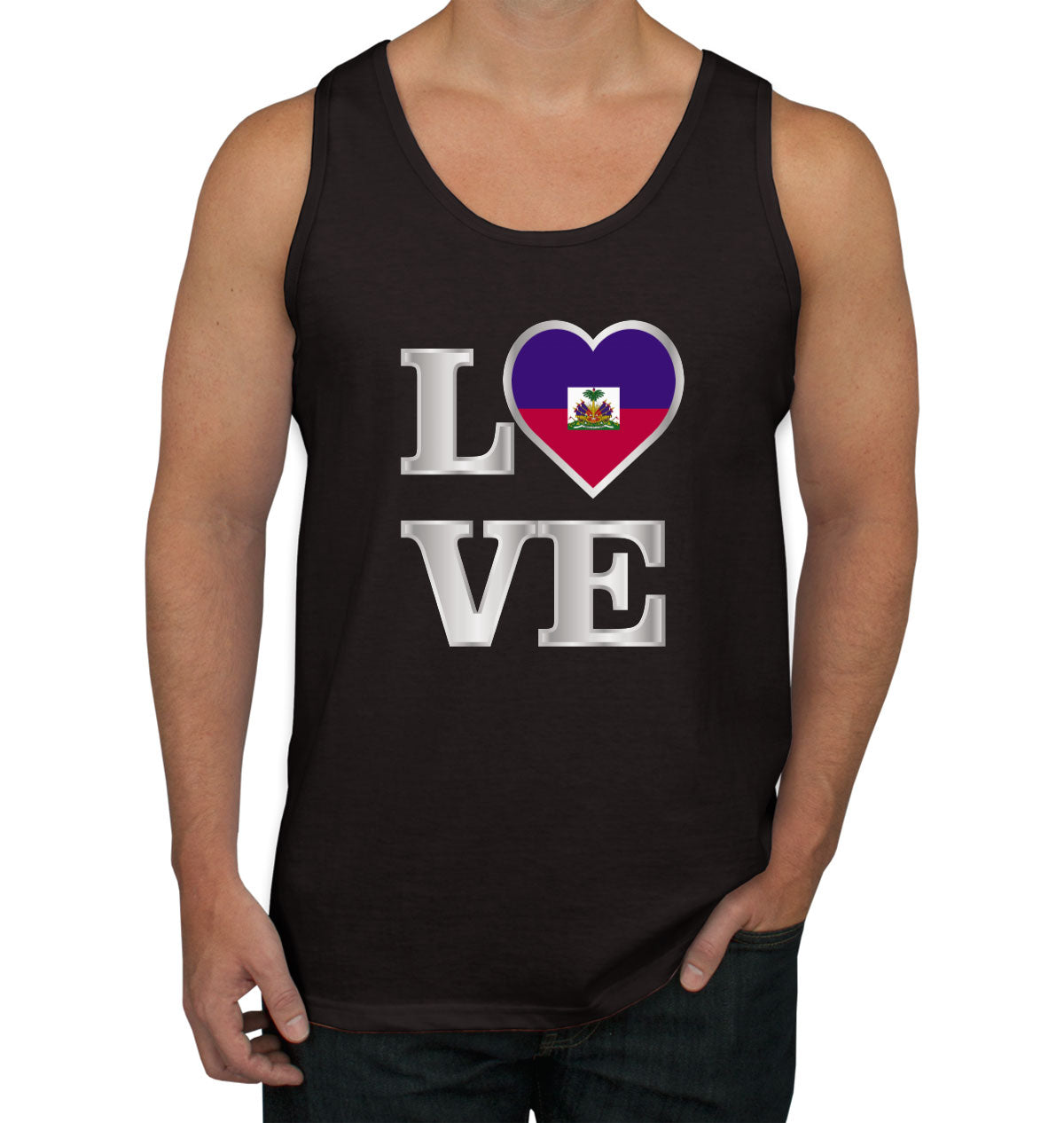 Haiti Love Men's Tank Top