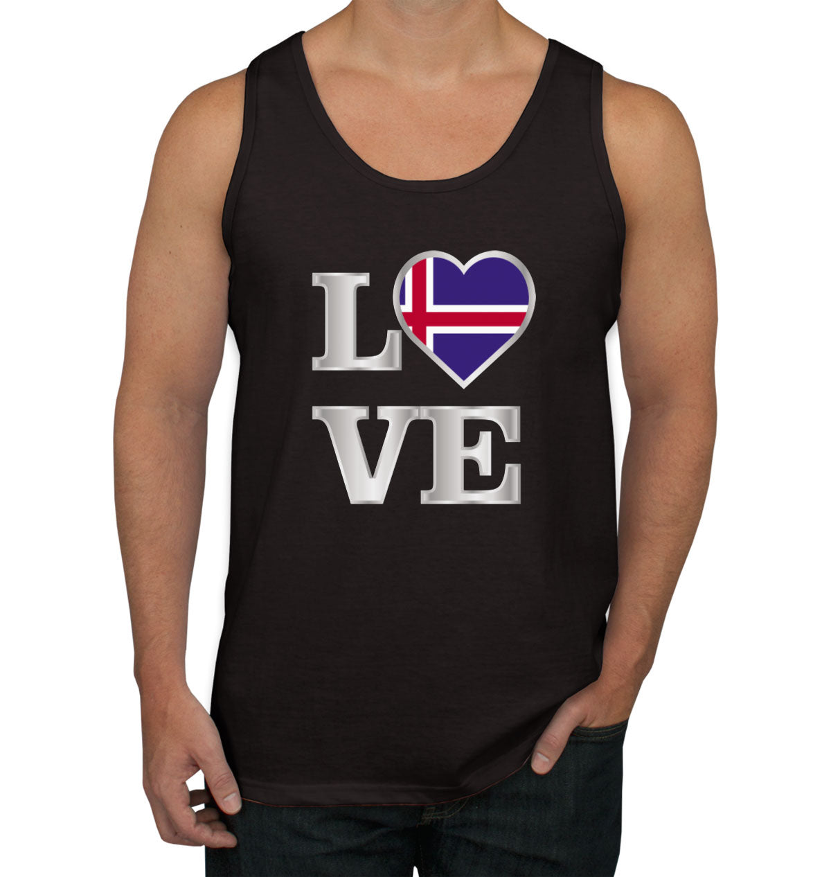 Iceland Love Men's Tank Top