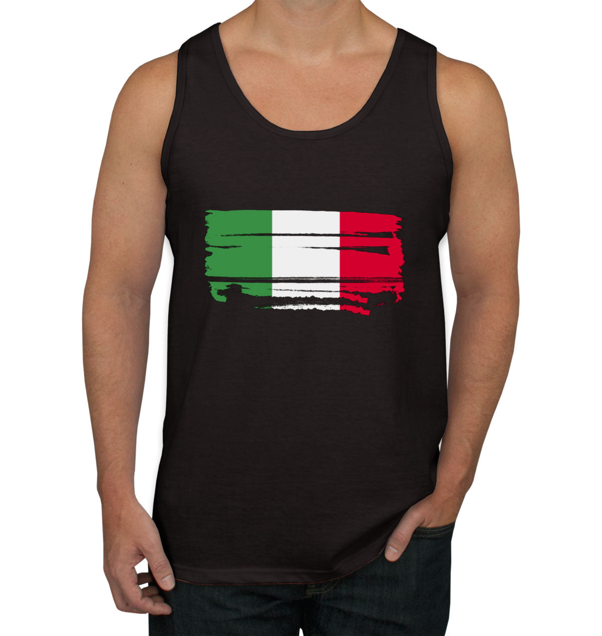 Italy Flag Men's Tank Top