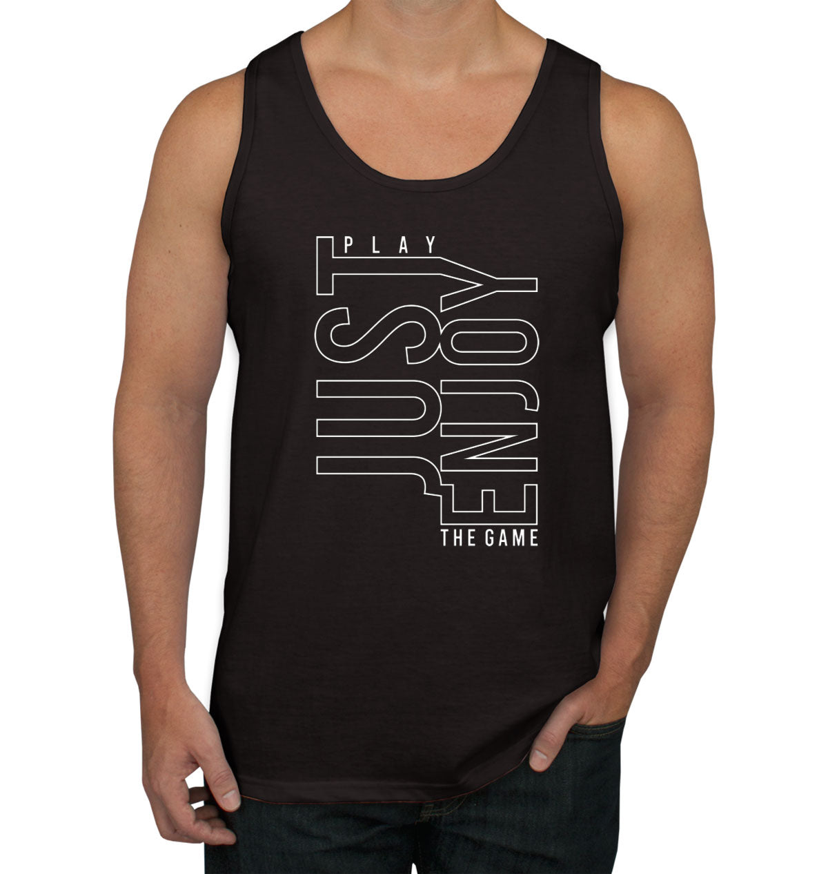 Just Play Enjoy The Game Men's Tank Top