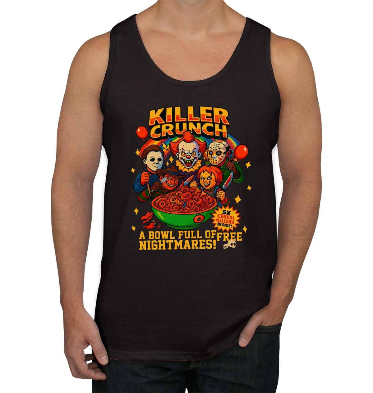 Killer Crunch Halloween Men's Tank Top