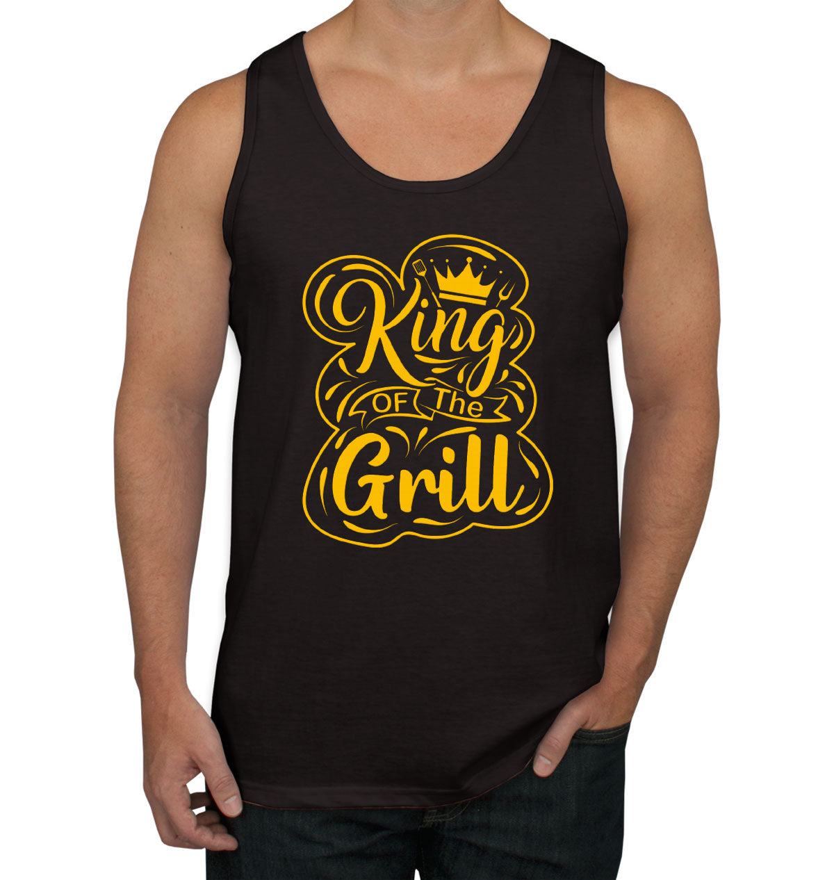 King Of The Grill Men's Tank Top