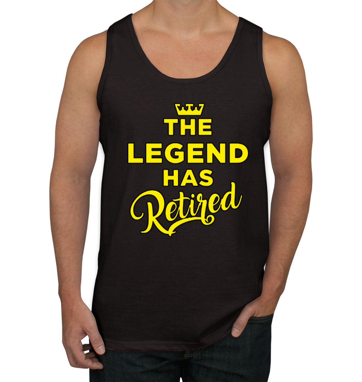 The Legend Has Retired Men's Tank Top